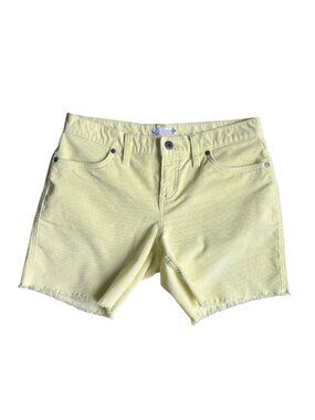 Carve Designs Corduroy Oahu Shorts Womens Size 0 Yellow